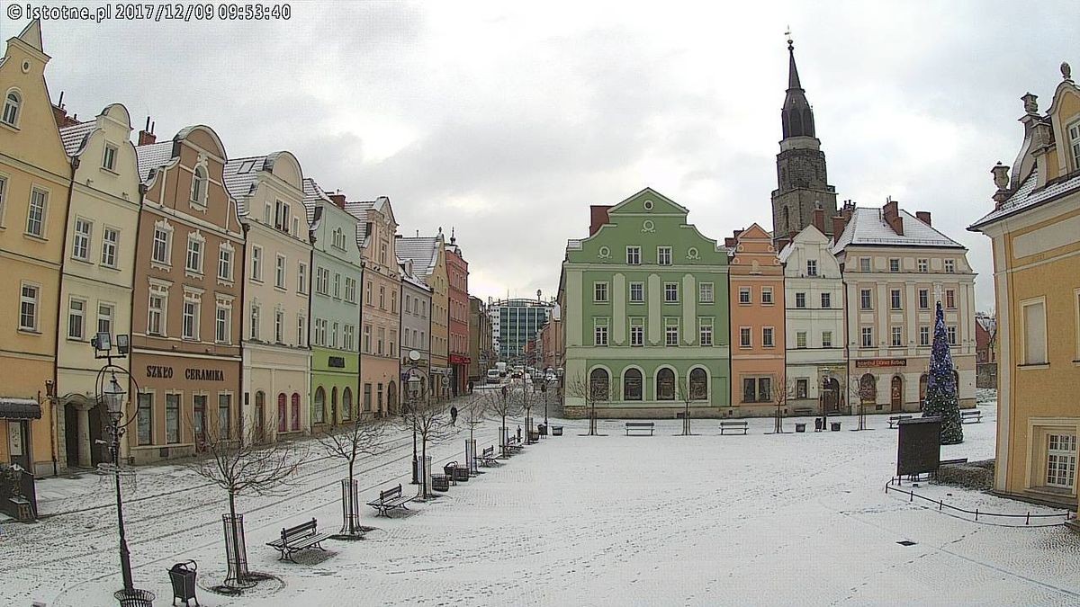 Zima w Bolesławcu
