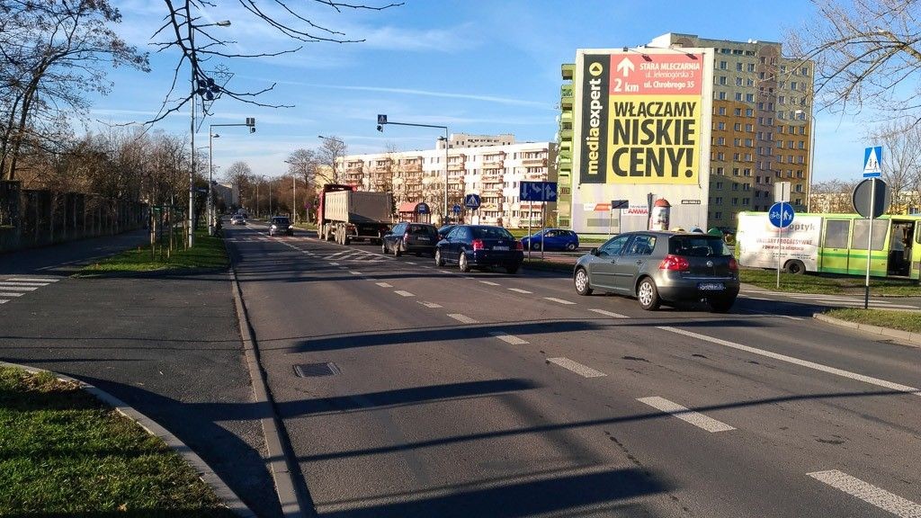 Będzie sygnalizacja na krzyżówce Tysiąclecia i Gałczyńskiego