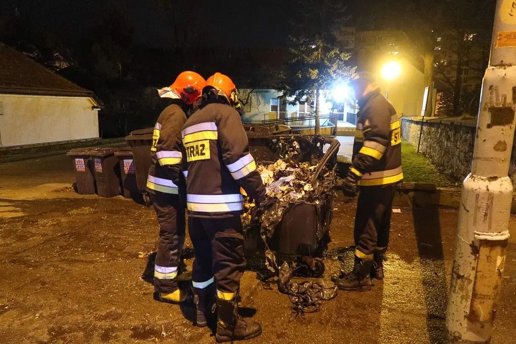 Ugaszone kontenery na śmieci
