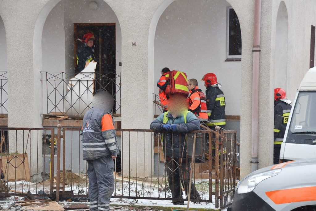 Potężny wybuch na Słowiańskiej w Bolesławcu