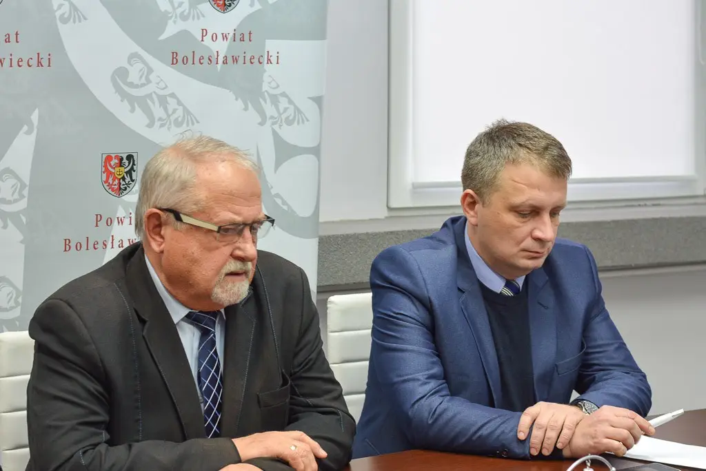 Przedświąteczna konferencja Powiatu Bolesławieckiego