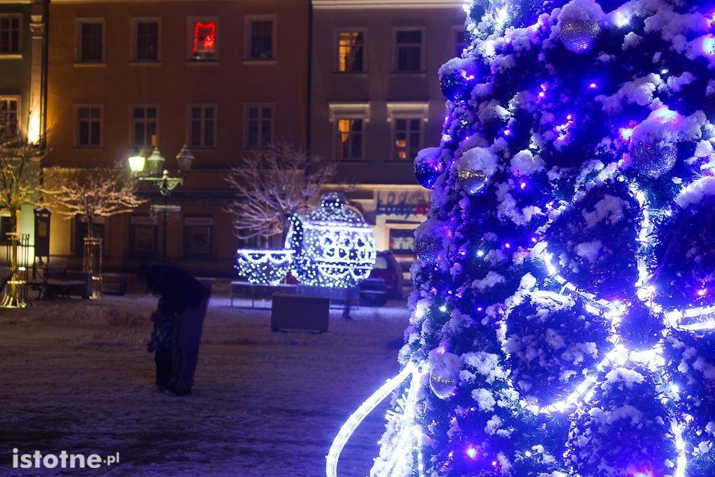 Świąteczna atmosfera w bolesławieckim rynku