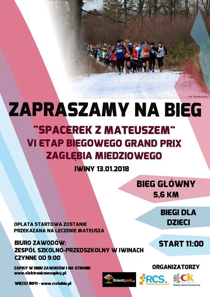 Pobiegną dla Mateusza, wyjątkowego chłopca z Tomaszowa
