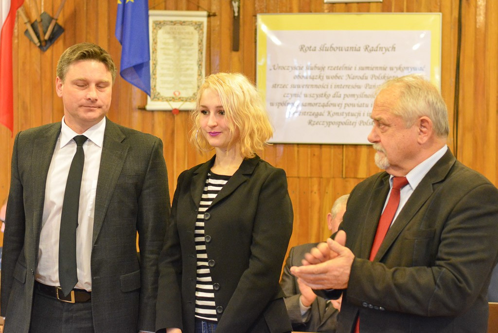 Najlepsi uczniowie szkół powiatowych uhonorowani