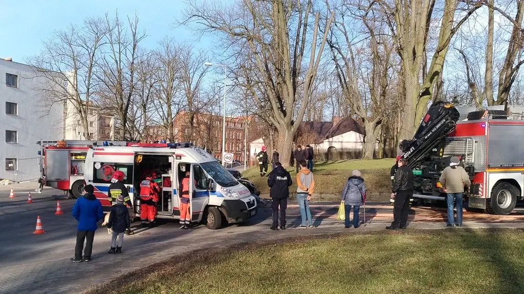 Wypadek na krzyżówce Podgórna–Wojska Polskiego