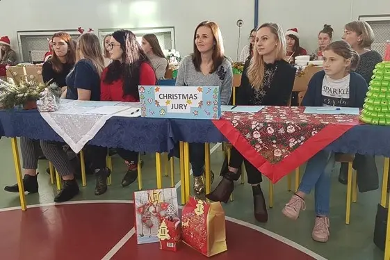 Festiwal Piosenek Świątecznych w Językach Obcych w SP nr 5