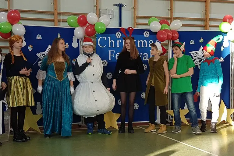 Festiwal Piosenek Świątecznych w Językach Obcych w SP nr 5