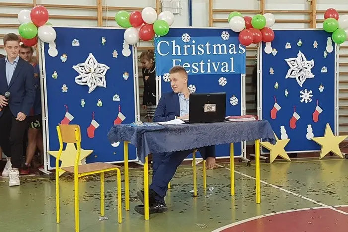 Festiwal Piosenek Świątecznych w Językach Obcych w SP nr 5