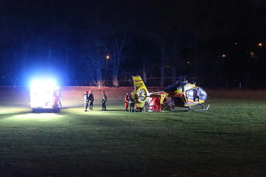 Helikopter LPR lądował w Bolesławcu