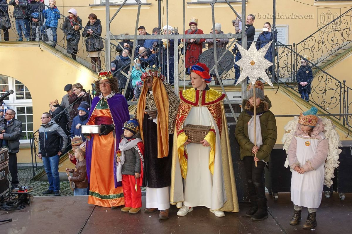 Orszak Trzech Króli przeszedł ulicami Bolesławca