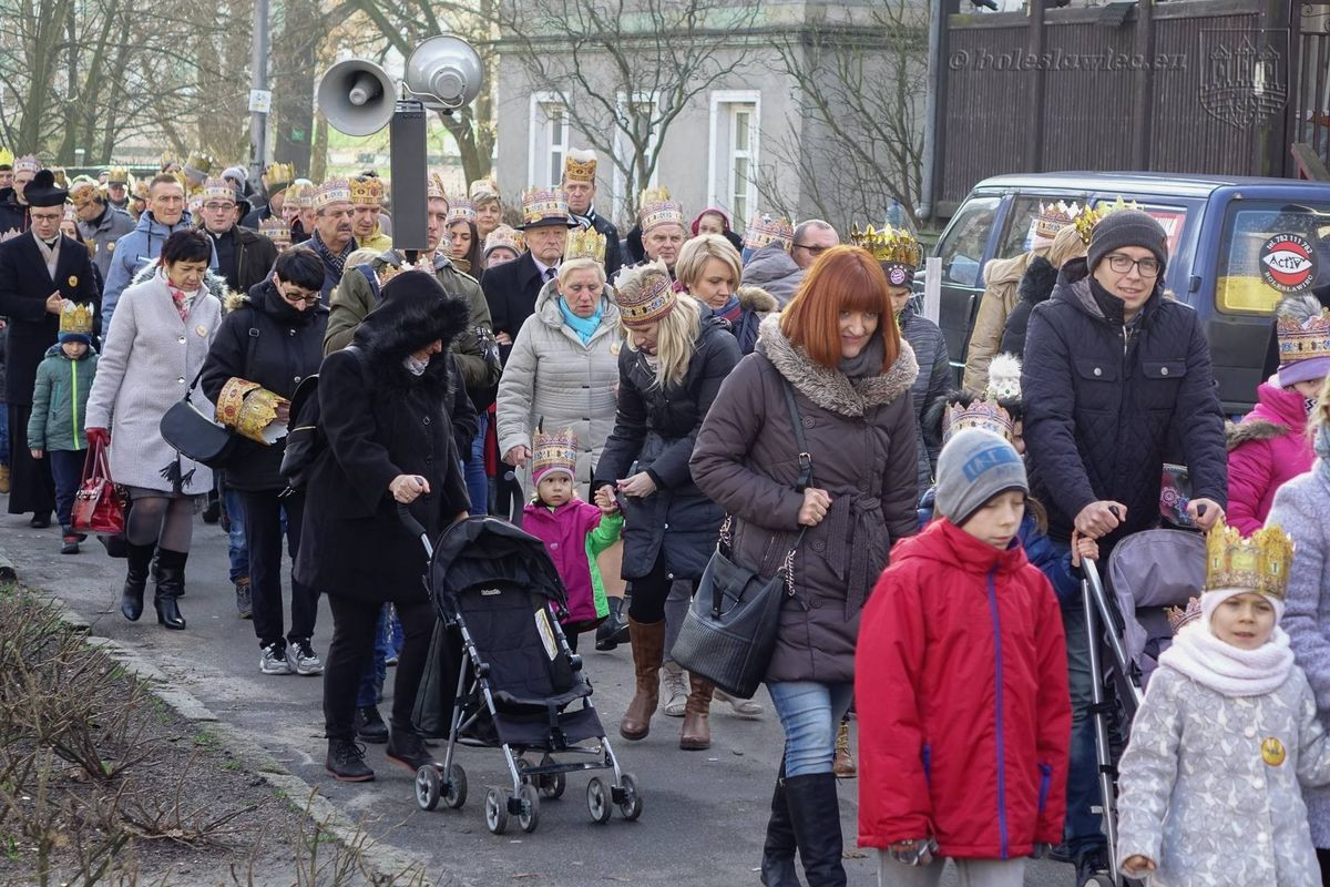 Orszak Trzech Króli przeszedł ulicami Bolesławca