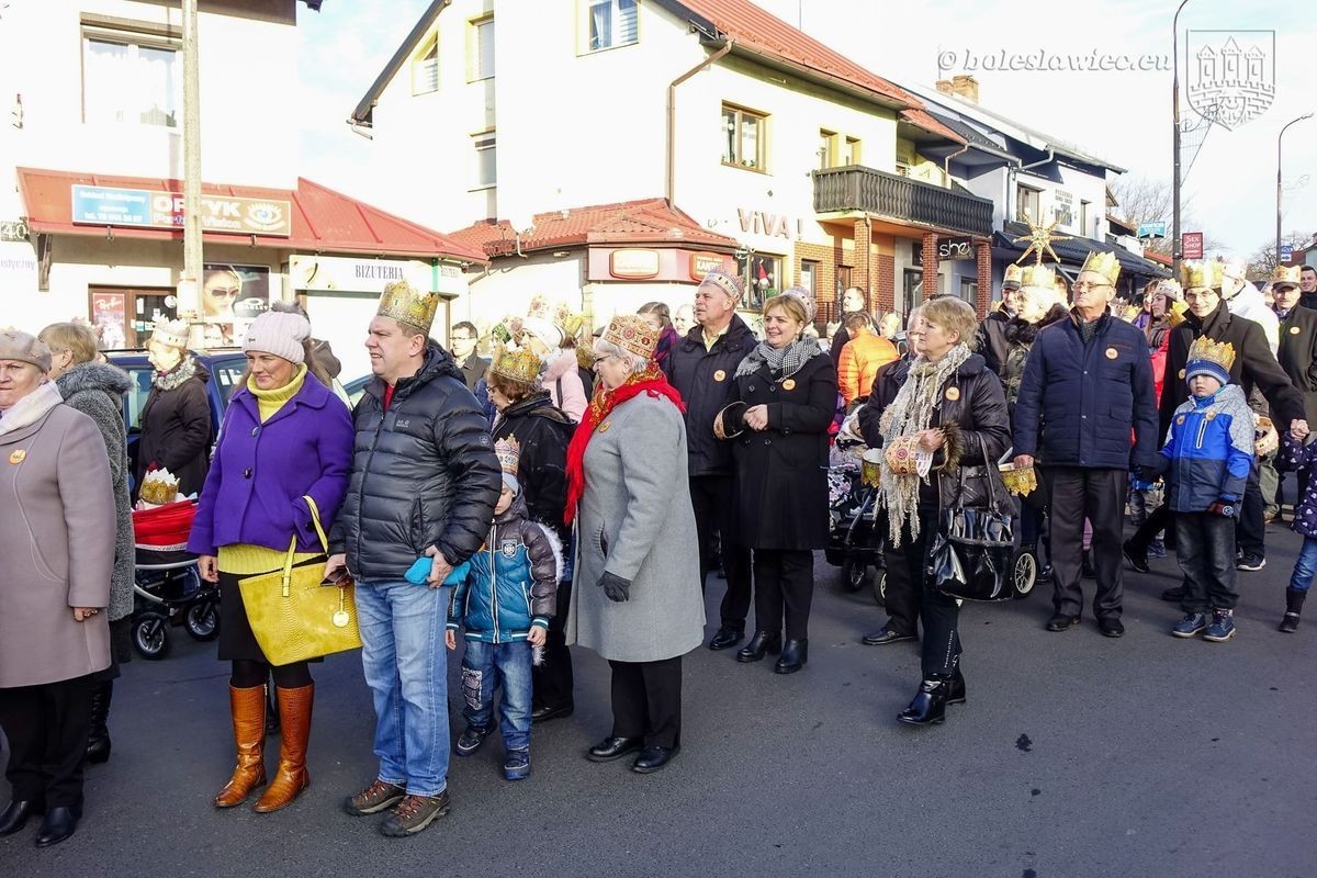 Orszak Trzech Króli przeszedł ulicami Bolesławca