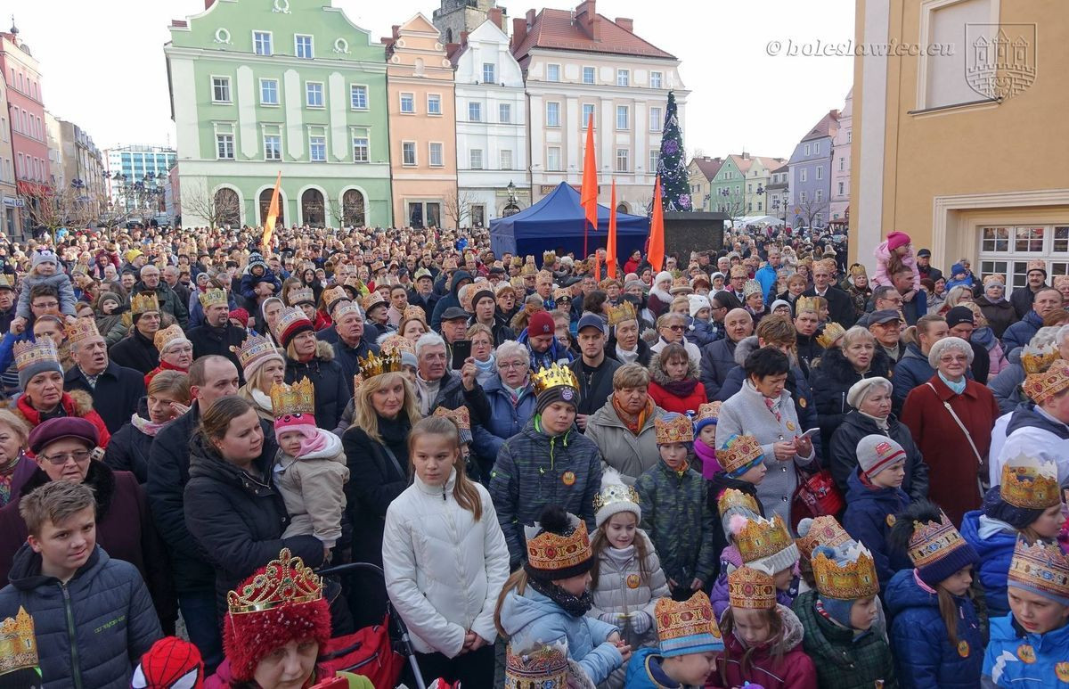 Orszak Trzech Króli przeszedł ulicami Bolesławca