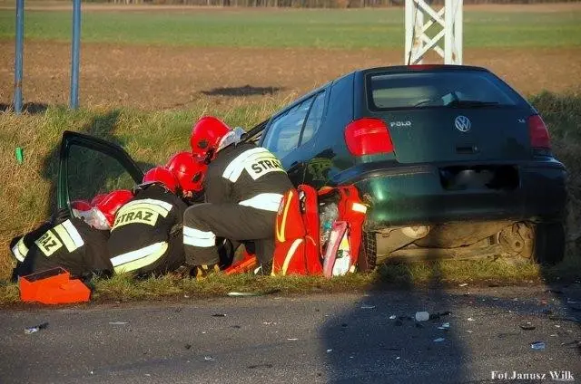 Groźny wypadek w Kraśniku Dolnym