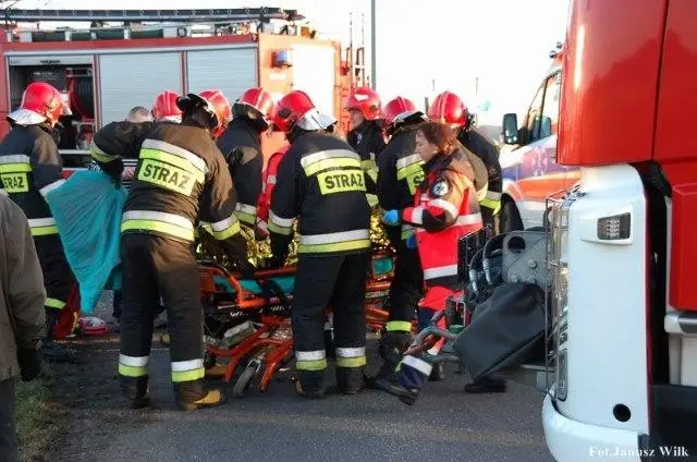 Groźny wypadek w Kraśniku Dolnym
