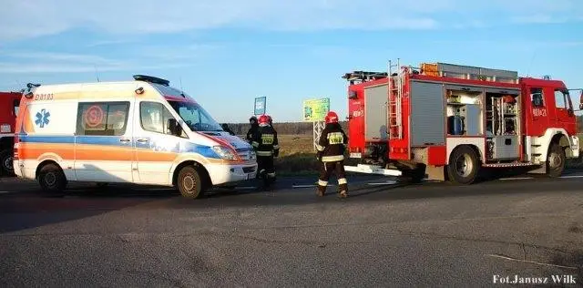 Небезпечна аварія в Kraśnik Dolny