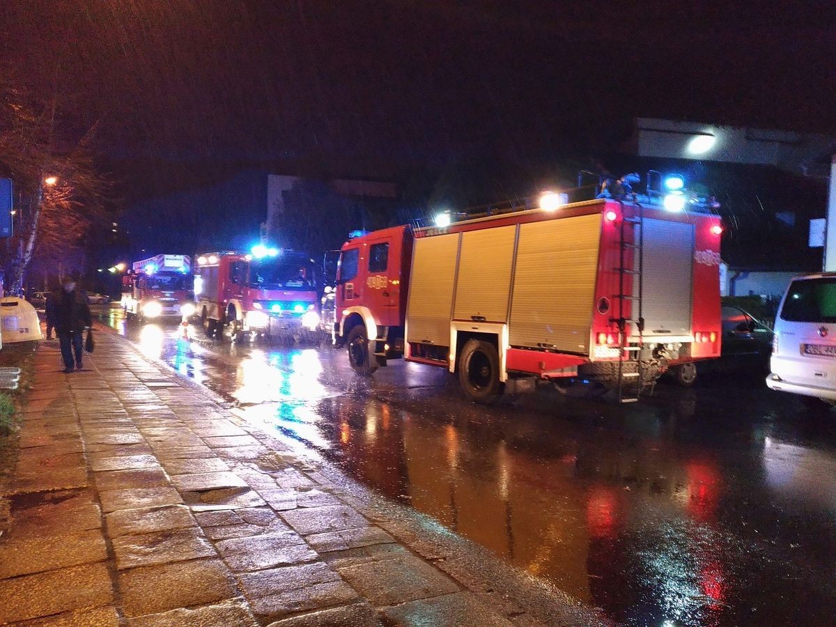 Pożar w lokalu przy Starzyńskiego