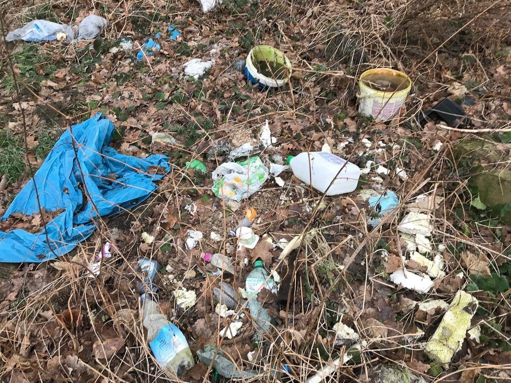 Syf przy wjeździe do Bolesławca