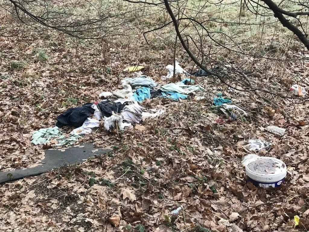 Syf przy wjeździe do Bolesławca