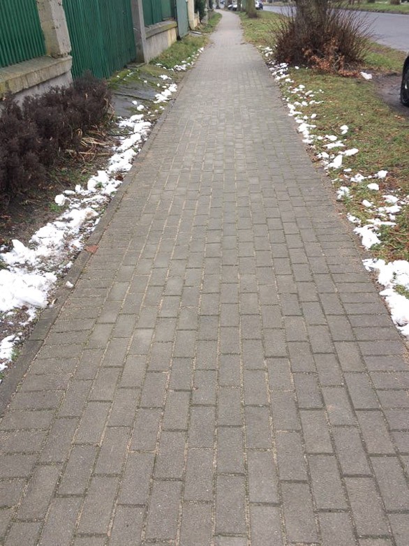 Co z chodnikiem przy Wojska Polskiego?