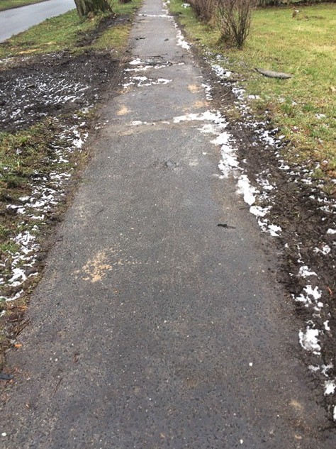 Co z chodnikiem przy Wojska Polskiego?