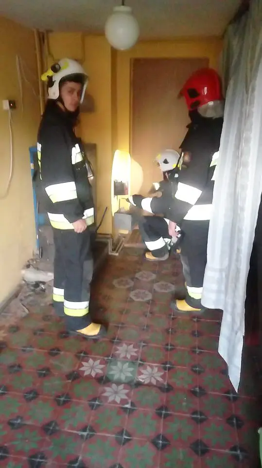 Pożar w Lubkowie. Jedna osoba poszkodowana
