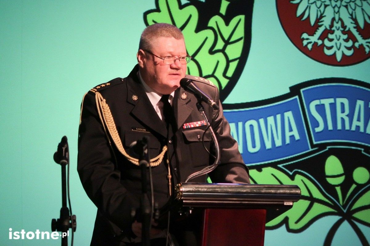 Uroczyste pożegnanie Komendanta PSP Grzegorza Kocona