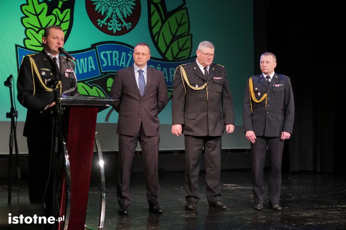 Uroczyste pożegnanie Komendanta PSP Grzegorza Kocona