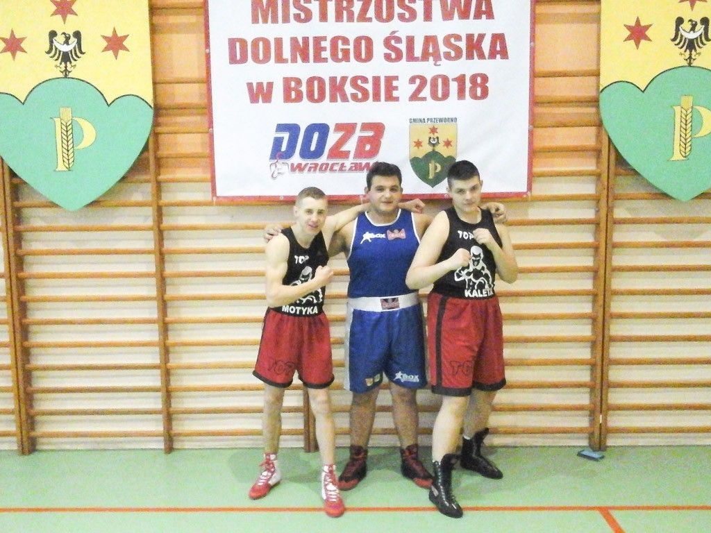 Bokserzy TOP: Piotr Motyka mistrzem, a Jakub Kaleta wicemistrzem Dolnego Śląska