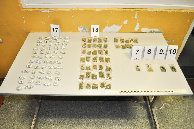 Pojechali na awanturę domową, zlikwidowali hodowlę marychy