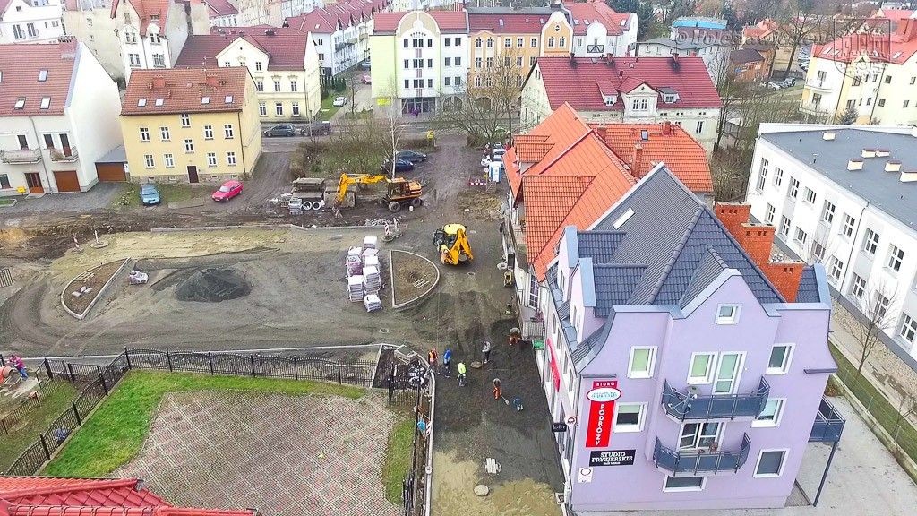 Będzie droga wewnętrzna Łokietka-Piaskowa, parking i plac zabaw