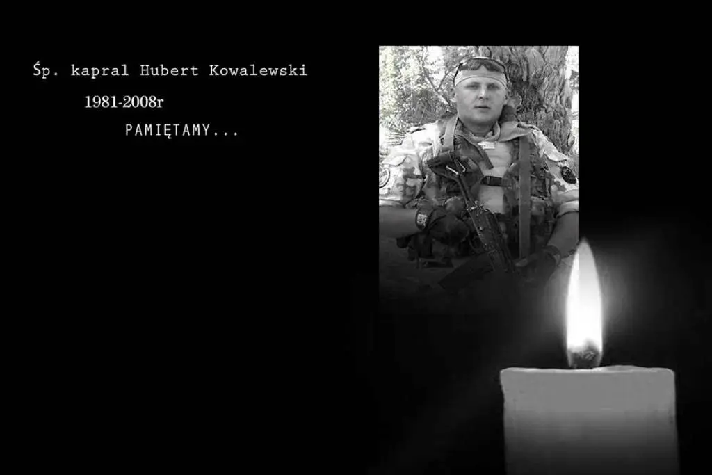 Oddali hołd pancerniakowi, który zginął w Afganistanie