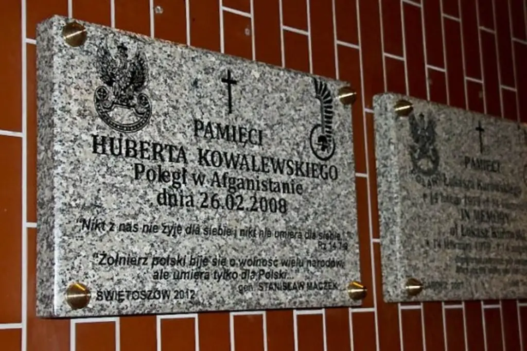 Oddali hołd pancerniakowi, który zginął w Afganistanie