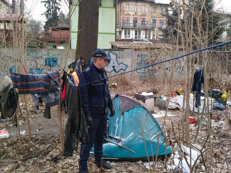 Spał w namiocie na 16-stopniowym mrozie