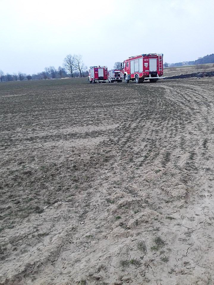 Pożar w Zebrzydowej (gmina Nowogrodziec, powiat bolesławiecki)