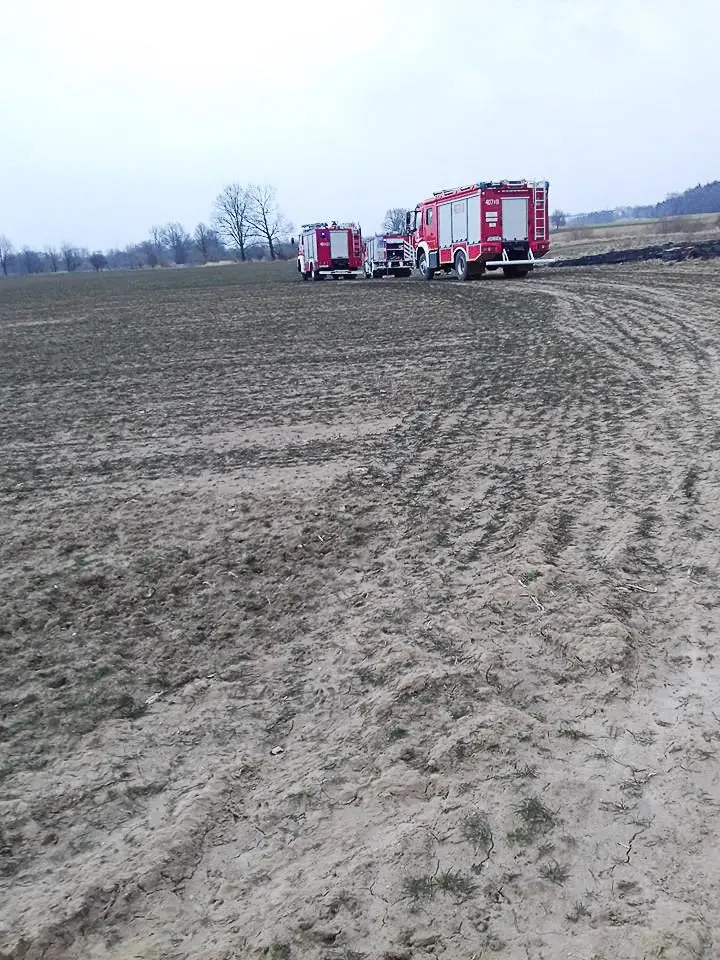 Pożar w Zebrzydowej (gmina Nowogrodziec, powiat bolesławiecki)