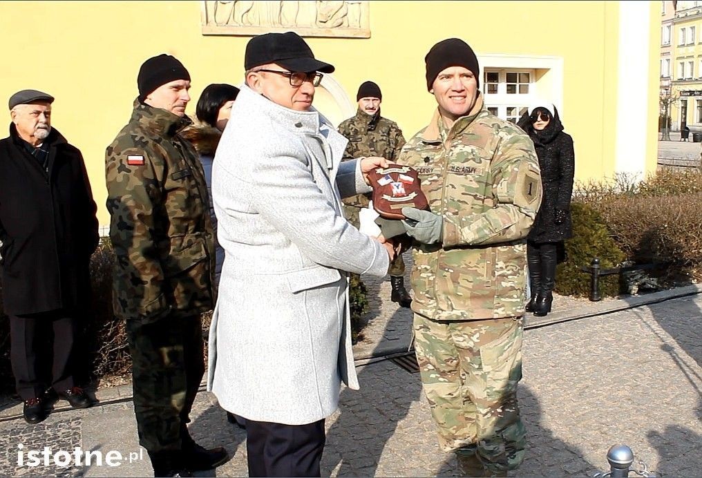 Bolesławiec żegna żołnierzy US Army