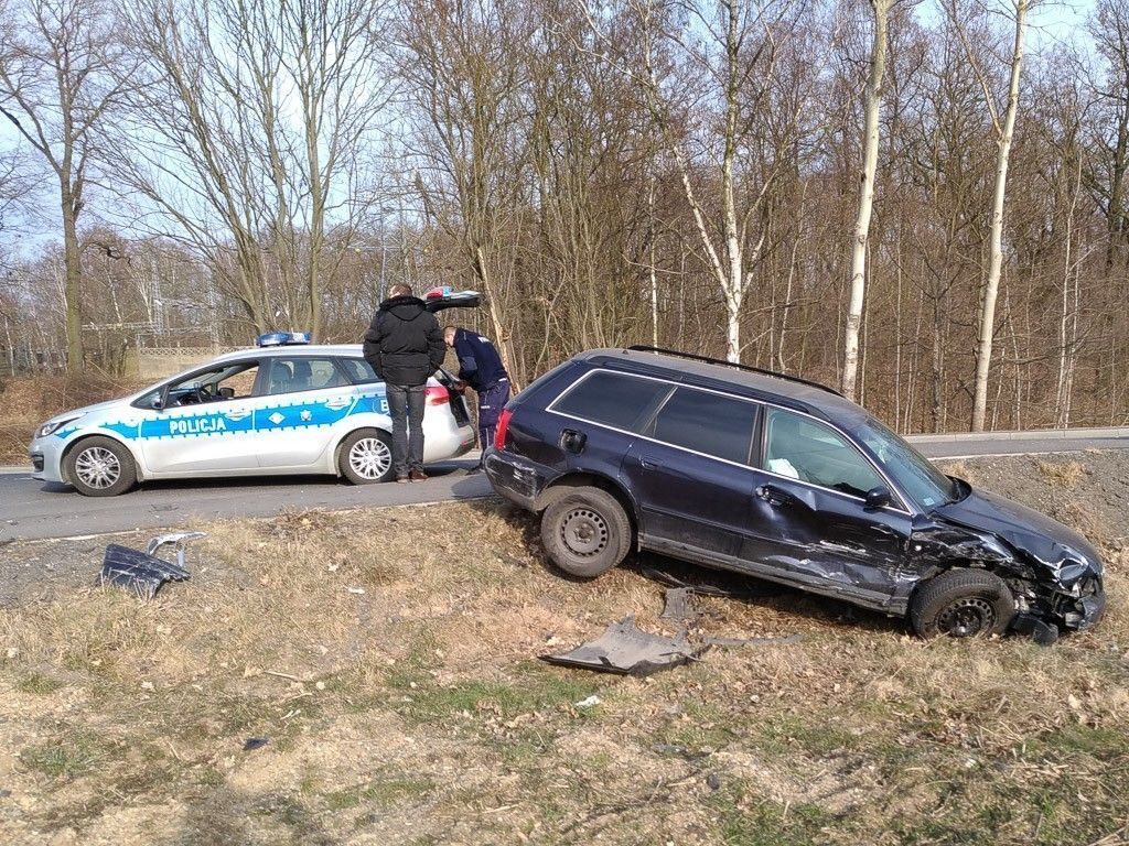 Zderzenie aut na ul. Kościuszki