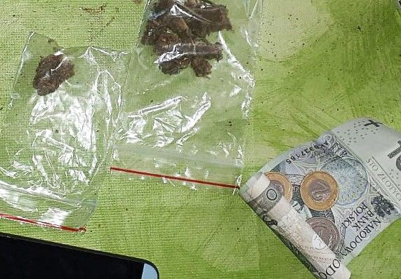 Diler narkotykowy wpadł z marychą i metamfetaminą