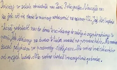 Dzielnicowi edukują dzieci i młodzież
