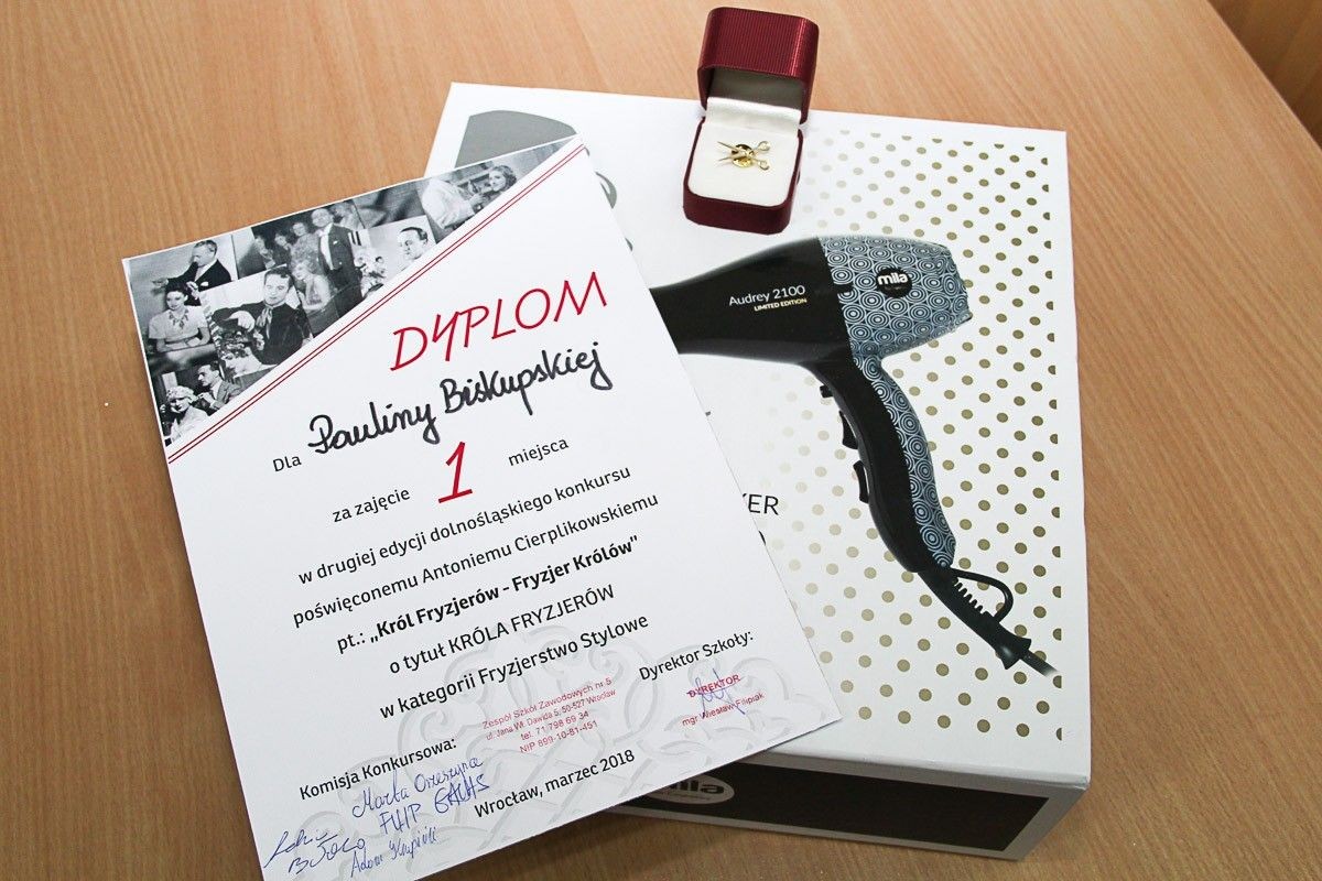 Paulina Biskupska z „Handlówki” Królową Fryzjerów