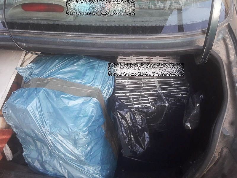 Wpadł z 80 tys. nielegalnych papierosów