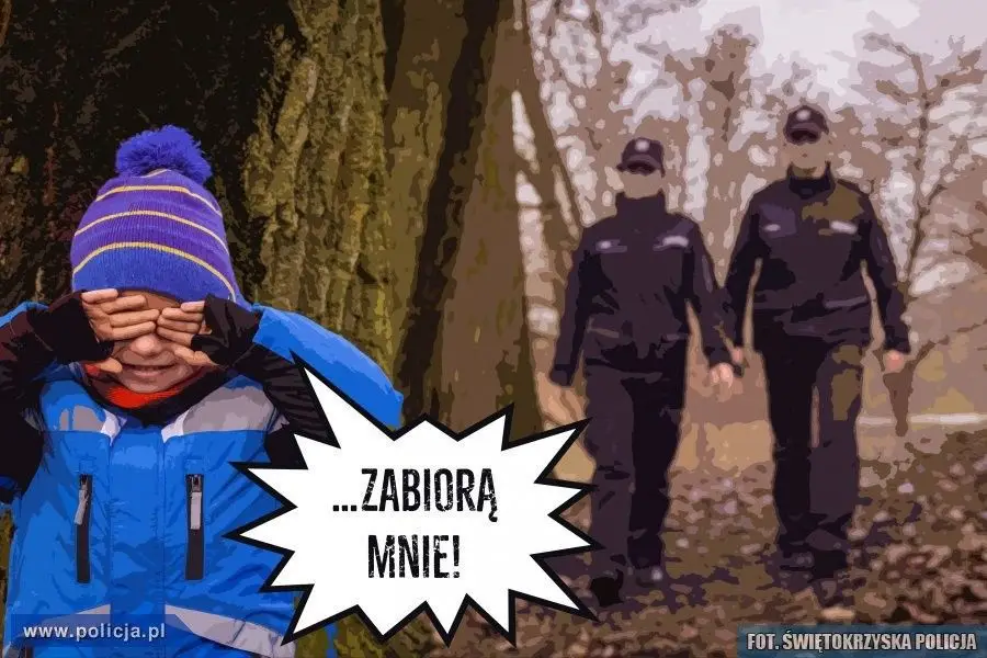 Rodzicu, nie strasz dziecka policjantem!!!