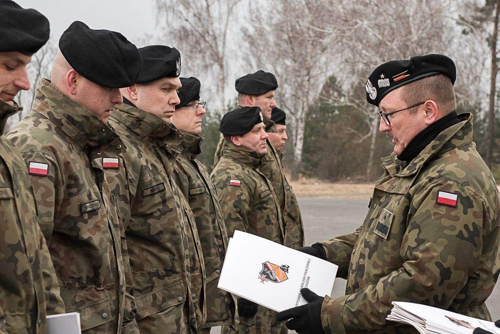 Pancerniacy docenieni przez przełożonych