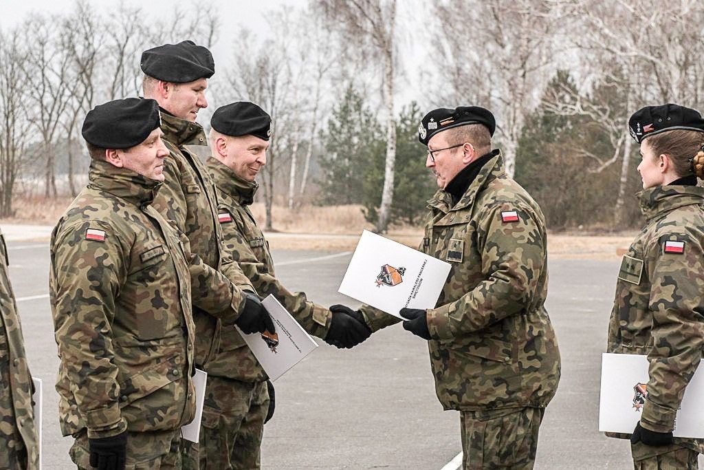 Pancerniacy docenieni przez przełożonych