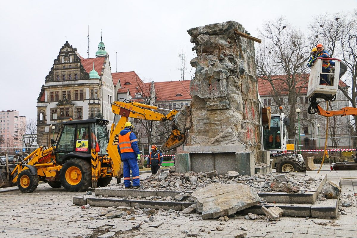 Nie ma już pomnika Wdzięczności dla Armii Radzieckiej