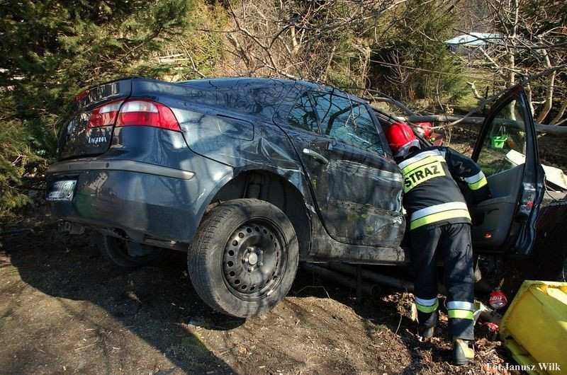 Wypadek w Łaziskach, dwie osoby w szpitalu. Sprawa będzie mieć finał w sądzie!