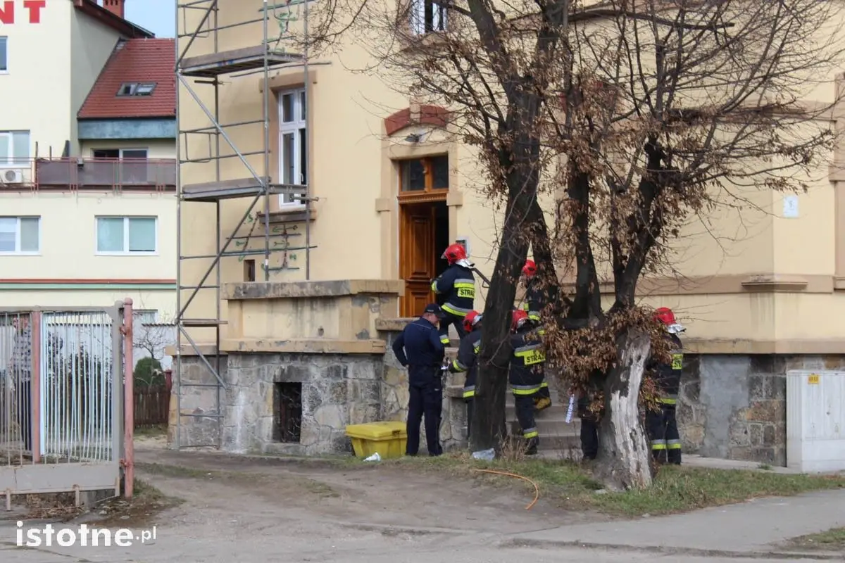 Akcja straży na Wesołej. Dwie osoby zatruły się tlenkiem węgla