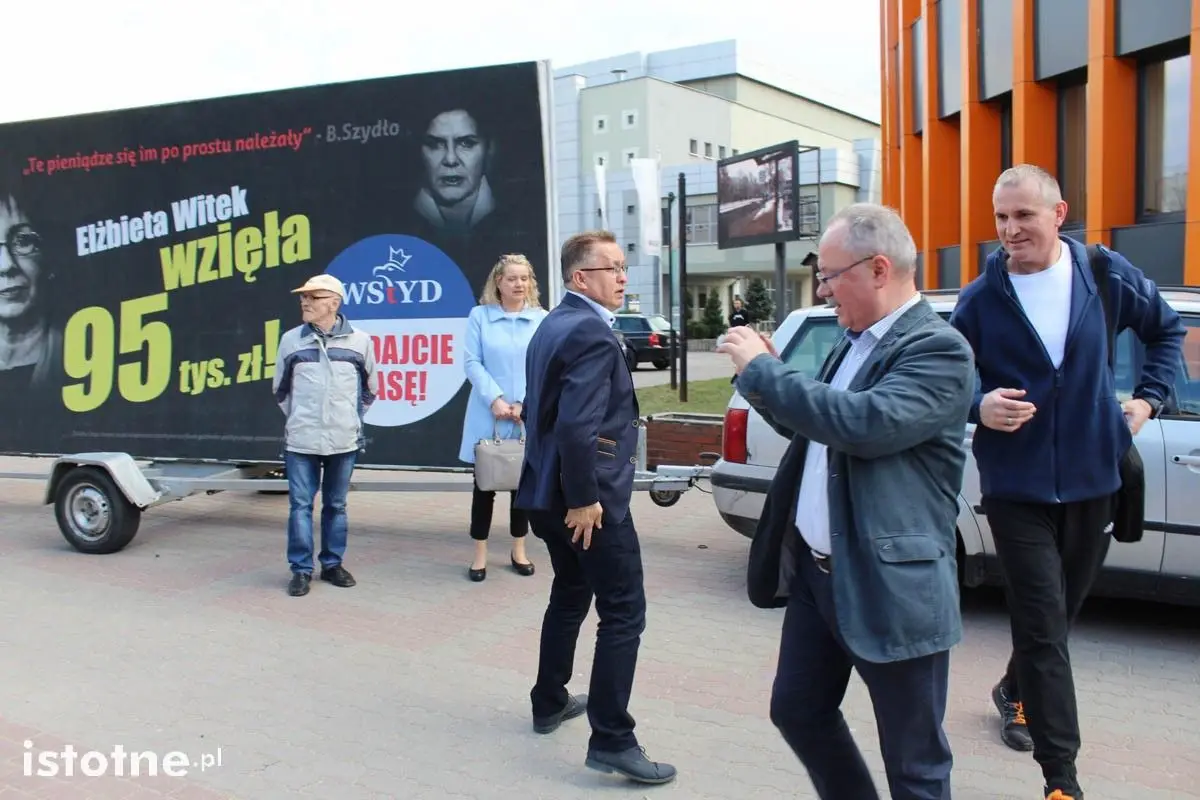 "Konwój wstydu" w Bolesławcu