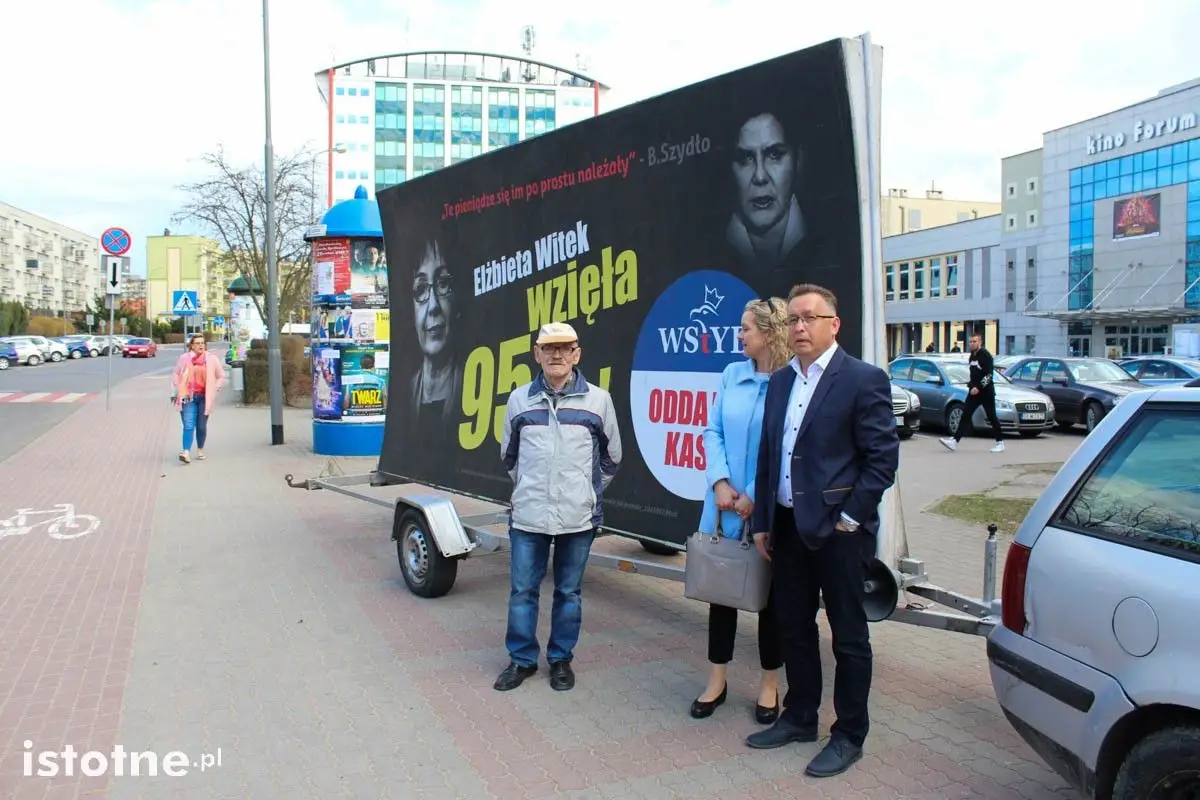 "Konwój wstydu" w Bolesławcu
